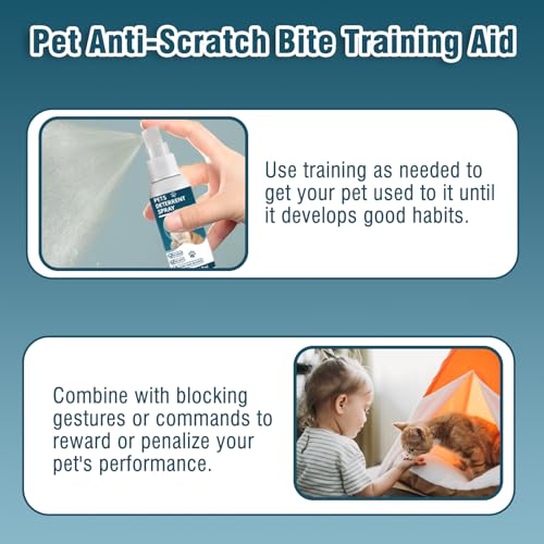Mnqaxz Cat Deterrent Spray,Cat Repellent Spray For Furniture,Bitter Spray For Cats,Pet Behavior Training,Keeps Cats Away,Safe And Non-Toxic thumb #5