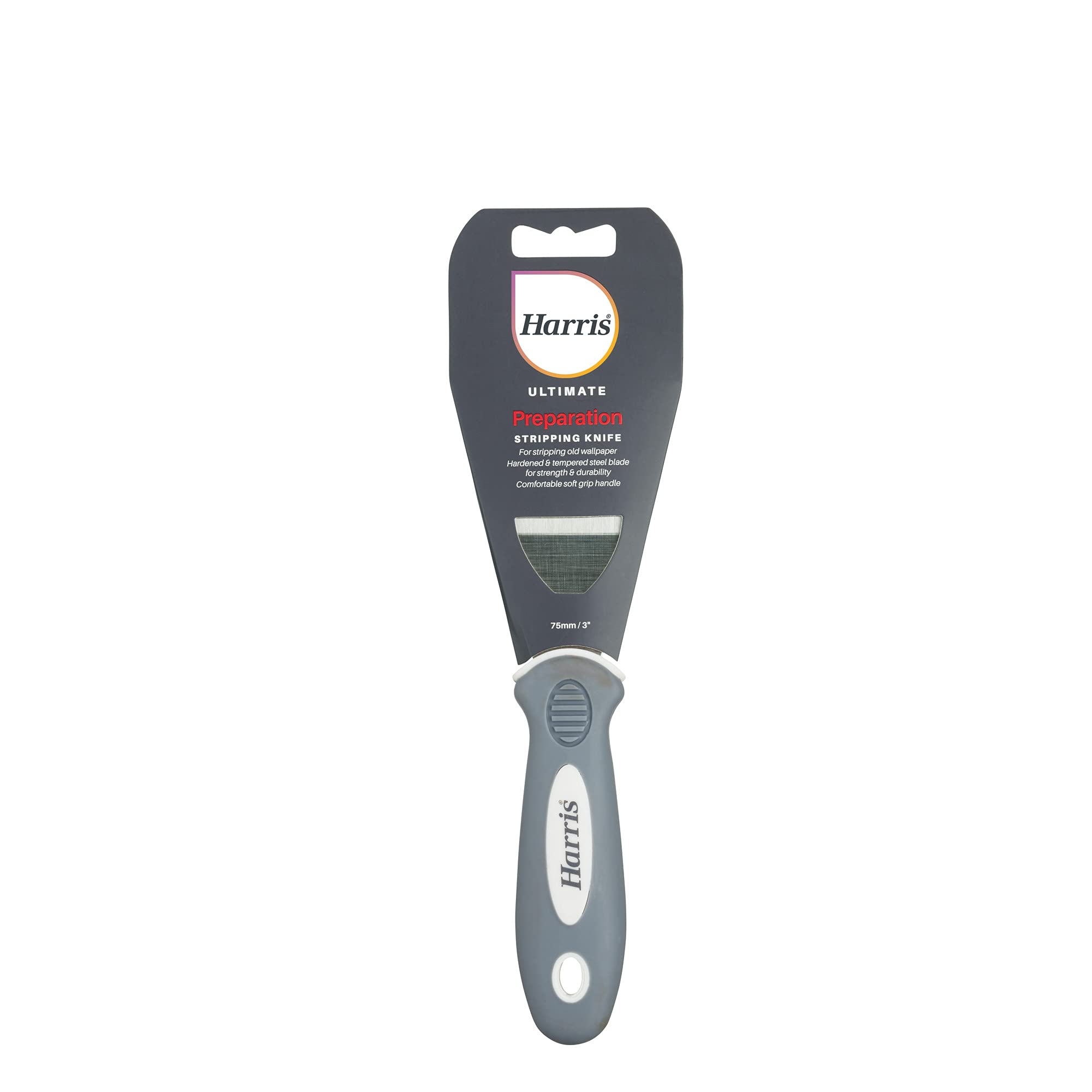 Harris Ultimate Stripping Knife Comfortably Remove Old Wallpaper Hardened Steel Blade and Soft Grip Handle 3in
