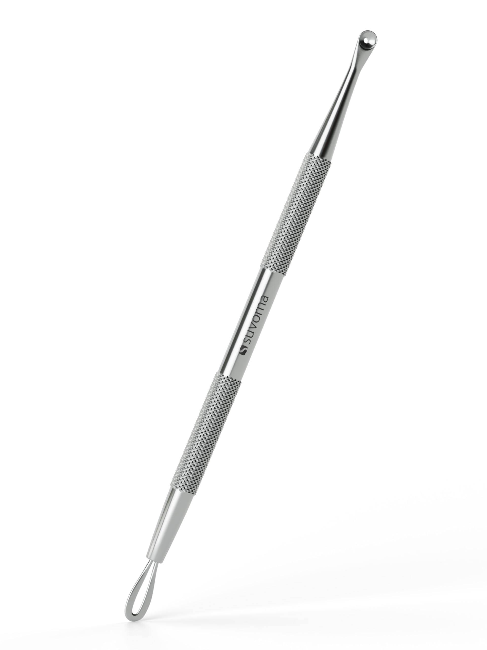 Comedone Extractor 2in1, Milia Remover, Nose Blackhead Remover Tool, Whitehead Extractor, Pore Extractor, Black Head Remover for Face, Pore Cleaner, Pimple Popper Tool, Pimple Extractor