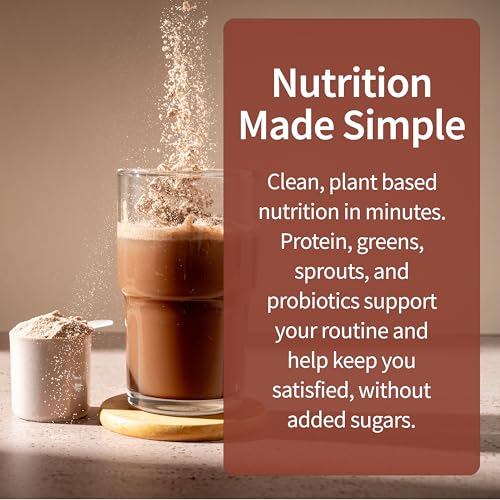 Image of Garden of Life Raw Organic Meal Protein Powder, Vanilla Chai, 28 Servings