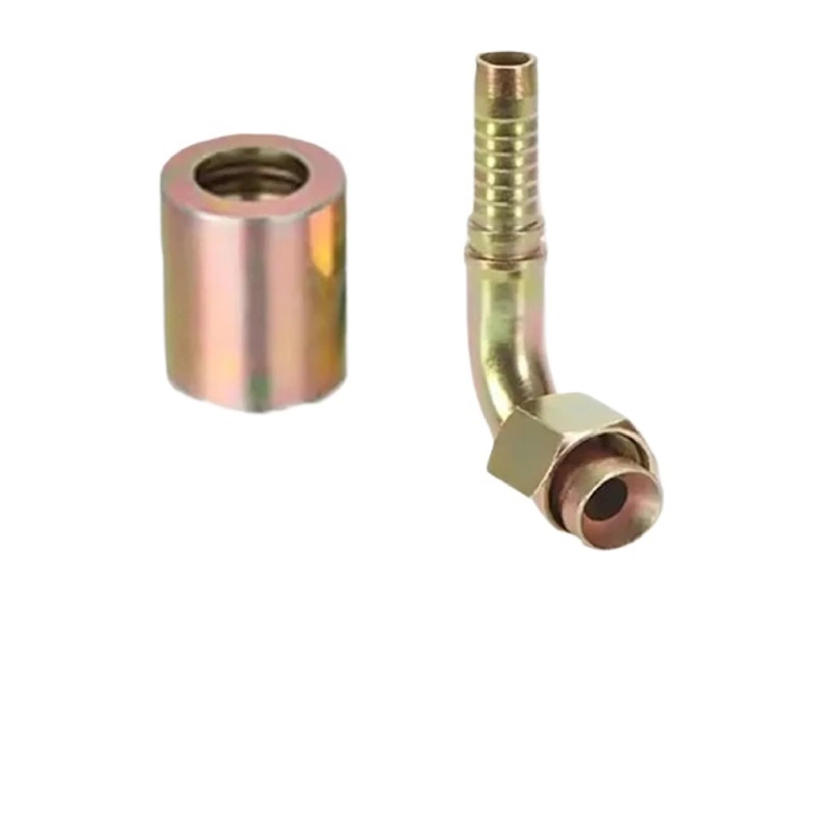 Flexible hydraulique avec joint de sertissage tuyaux robuste en acier et caoutchouc