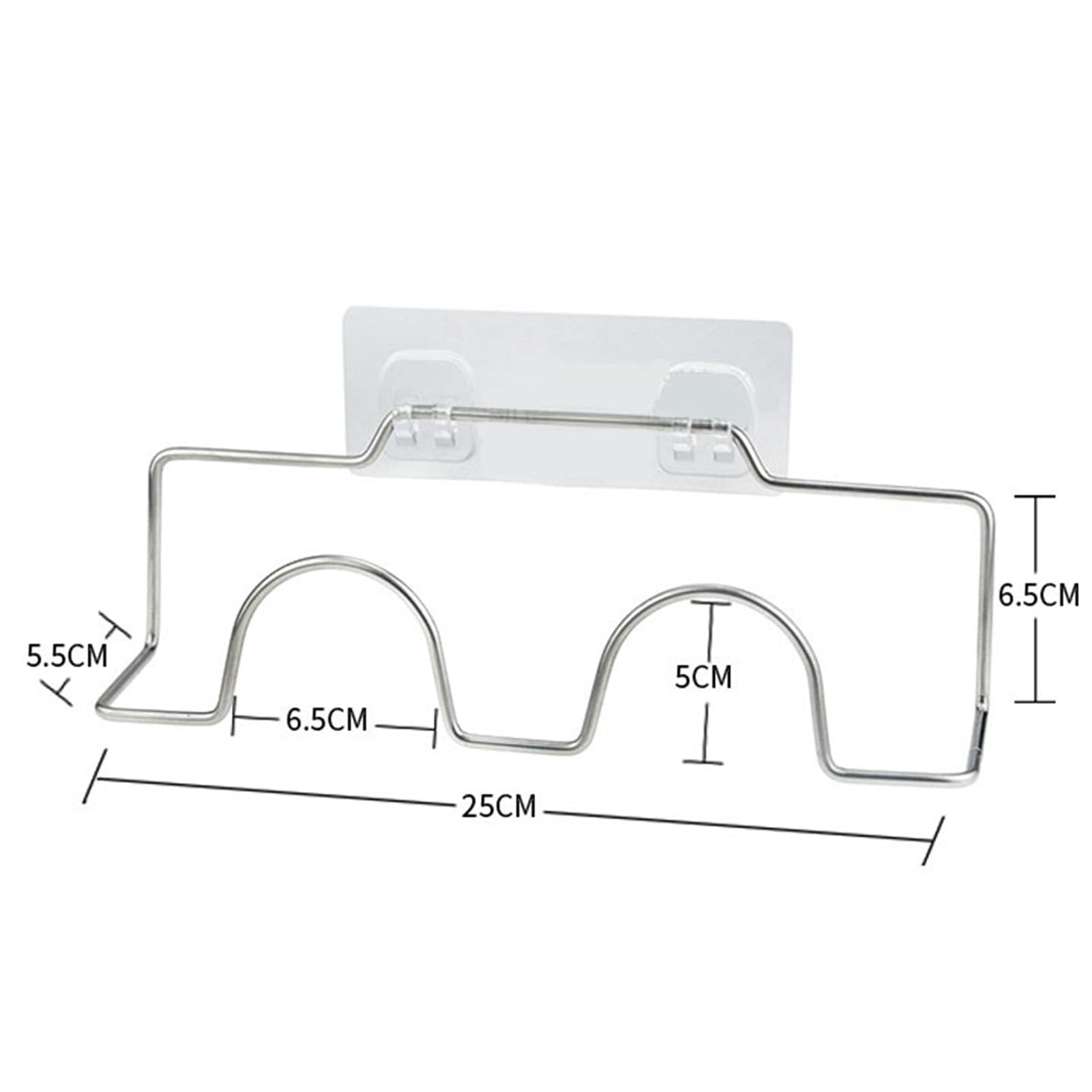 lvifloae Wall Mounted Stainless Steel Shoe Rack with Hooks Metal Wall Mounted Shoe Organizer for Walls RV Door Hanging Shoe Organizer