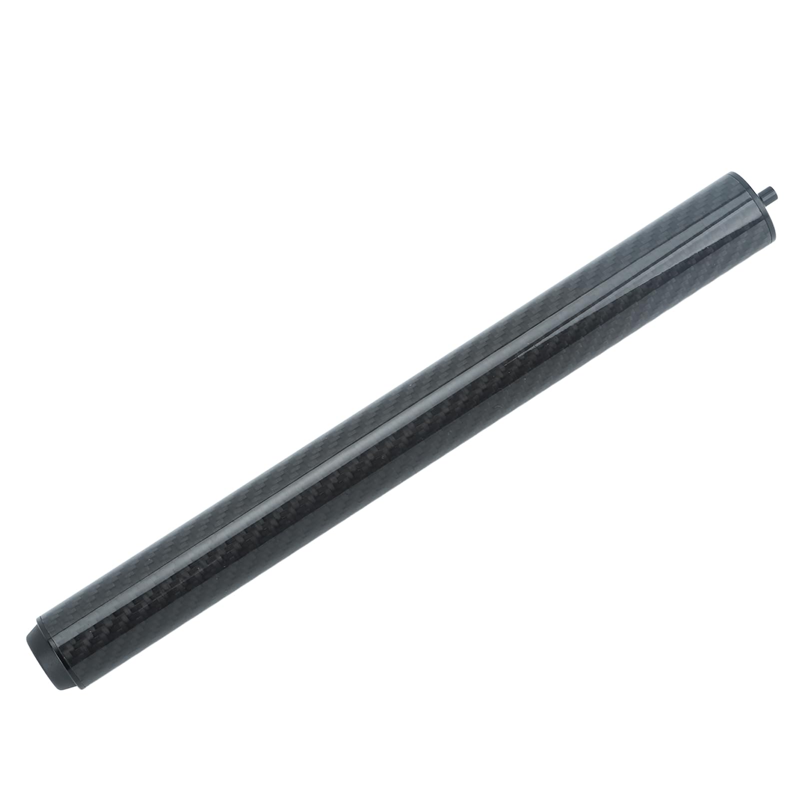 Pool Cue Extension con Paraurti Premium Fibra di Carbonio Biliardo Pool Extender Cue Extender Strumento per Biliardo All'aperto Sacchetto in Alluminio Nero Incluso