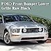 JustDrivably Replacement Front Lower Bumper Grill for Ford Mustang Base Model V6 4.0L 2005-2009 - Durable ABS Construction