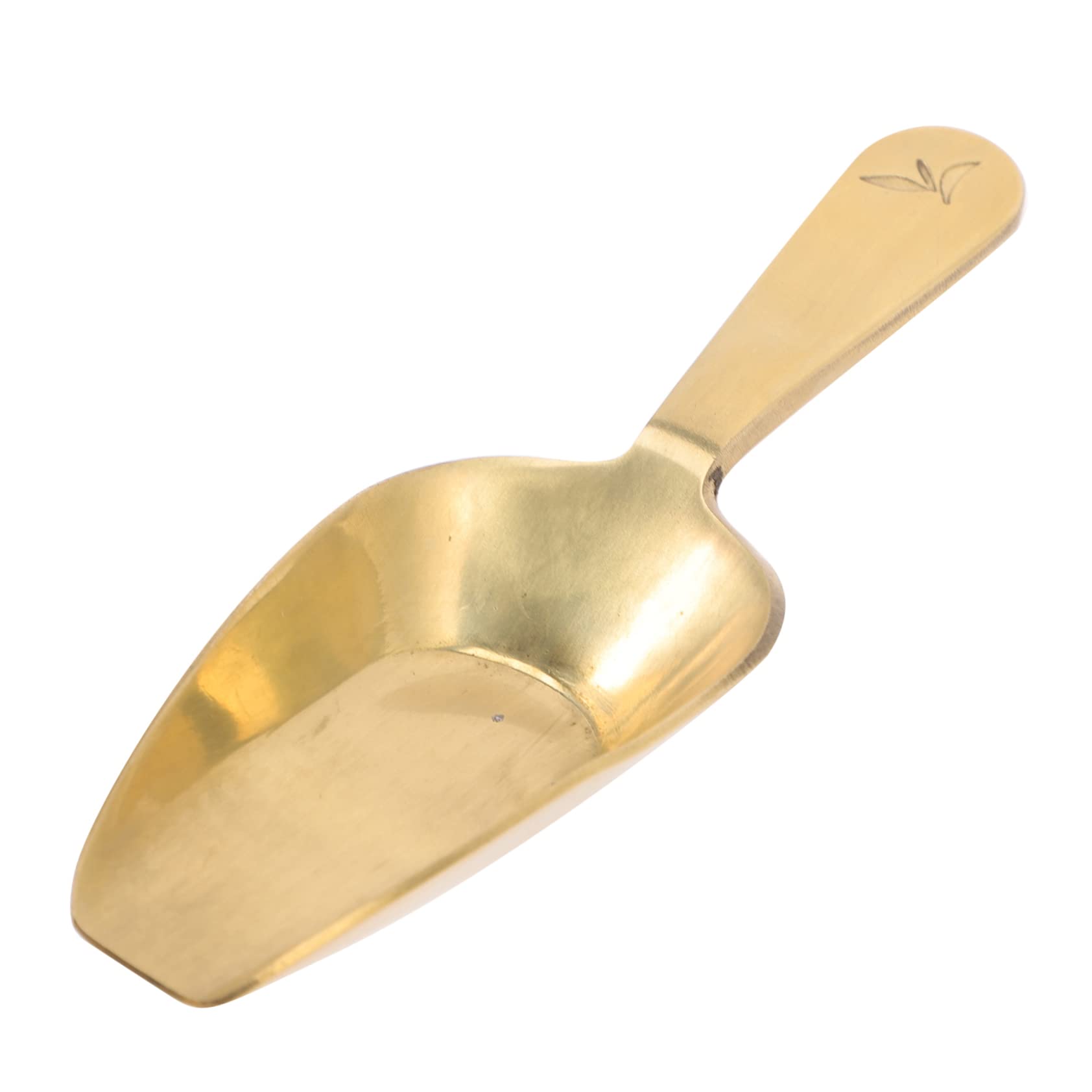 3 Cucharas De Latón Para Café Y Té Utensilios De Cocina Para El Hogar Con Mango De Metal.