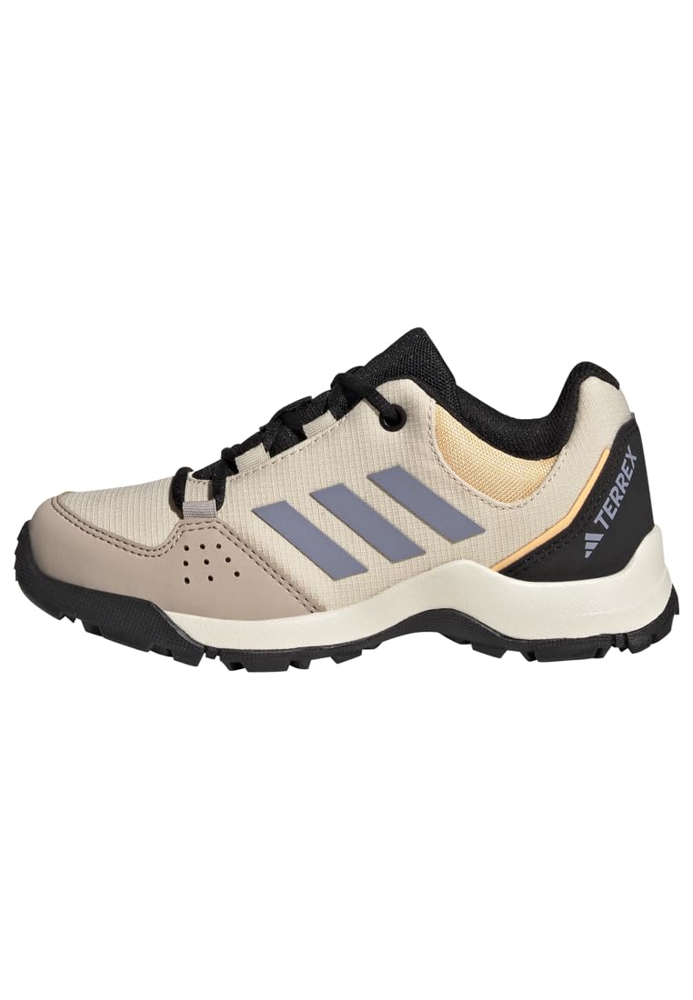 adidas Unisex niños Terrex Hyperhiker Low Hiking Shoes, Sand / Silver Violet / Acid Orange, 36 2/3 EU
