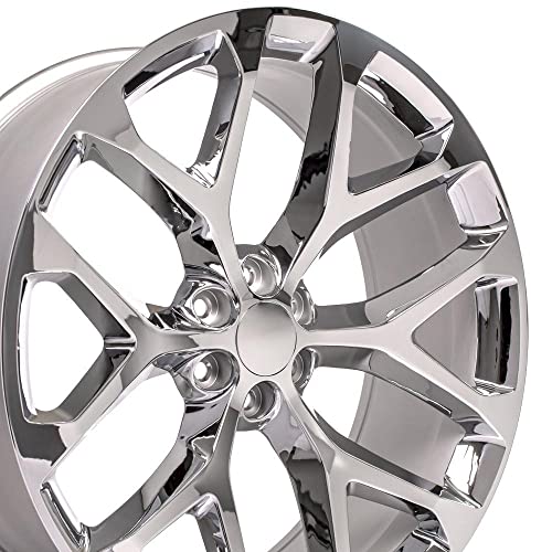 26 Inch Snowflake Style Chrome Rim