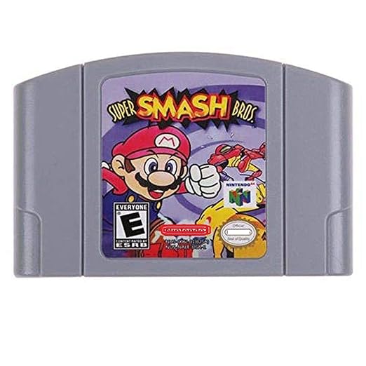 Amazon Com Super Smash Bros Game Card For Nintendo 64 N64 Us Version