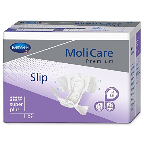 MoliCare Premium Slip Briefs, Super Plus, Medium, Case/90 (3/30s)