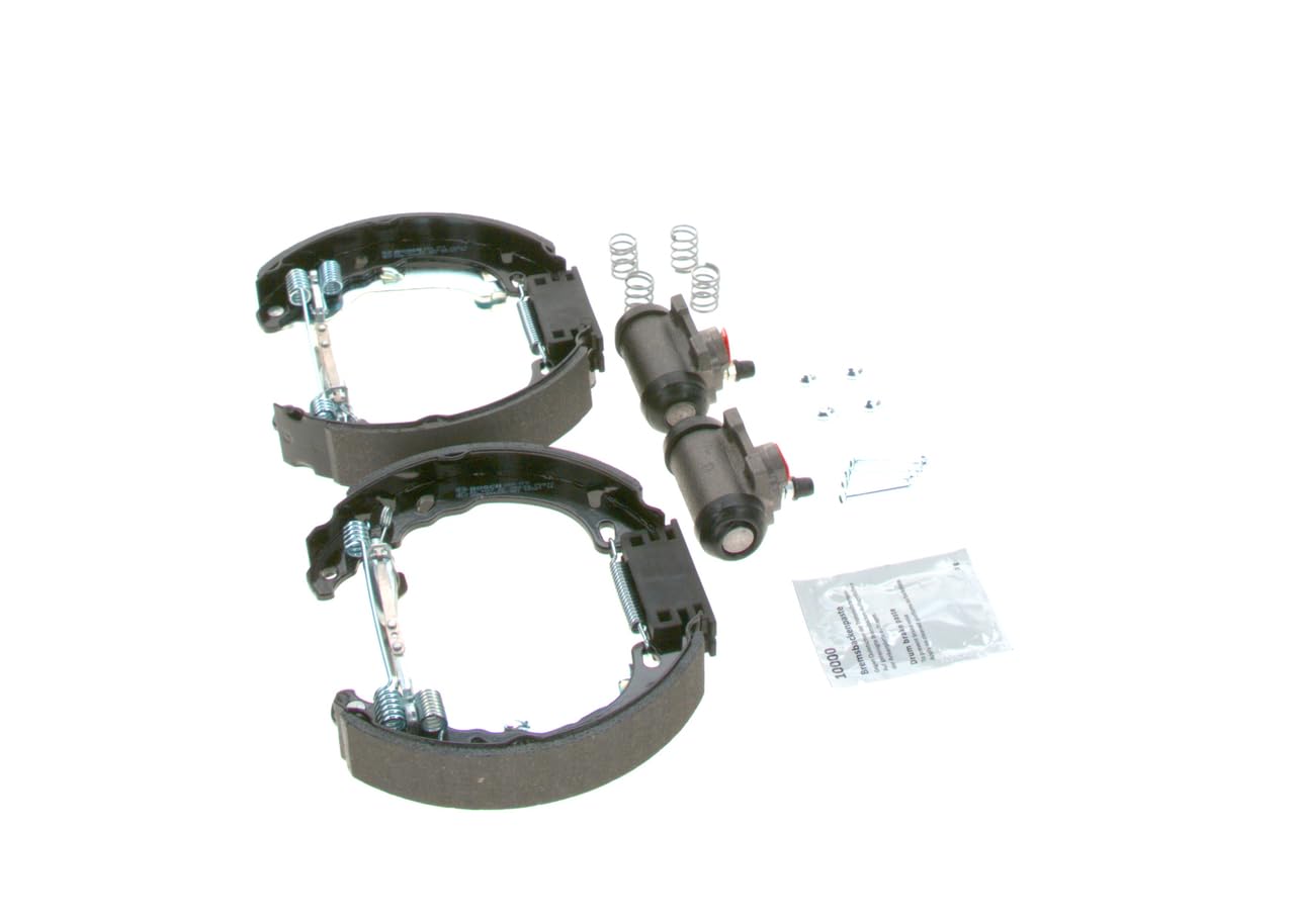 BOSCH Kit ganasce freno 0204114645 Compatibile con: FIAT 500, 500 C, PANDA, PANDA Kasten/Schrägheck, FORD KA
