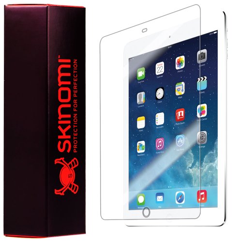Skinomi Screen Protector Compatible with Apple iPad Air (2013, 1st Gen, WiFi and LTE) Clear TechSkin TPU Anti-Bubble HD Film