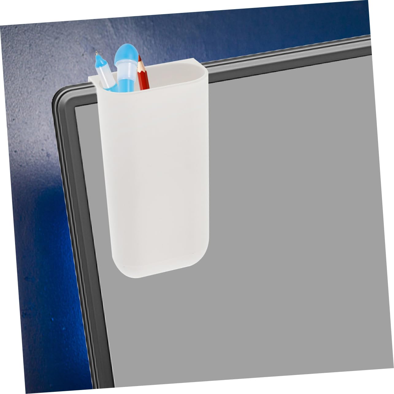DOITOOL 3 ensembles Pot À Crayons Multifonctionnel Pour Enfants Organiseur Et Rangement Trousse Transparente Accessoires De Bureau Organisateurs Écran De Bureau 4 pièces * 3