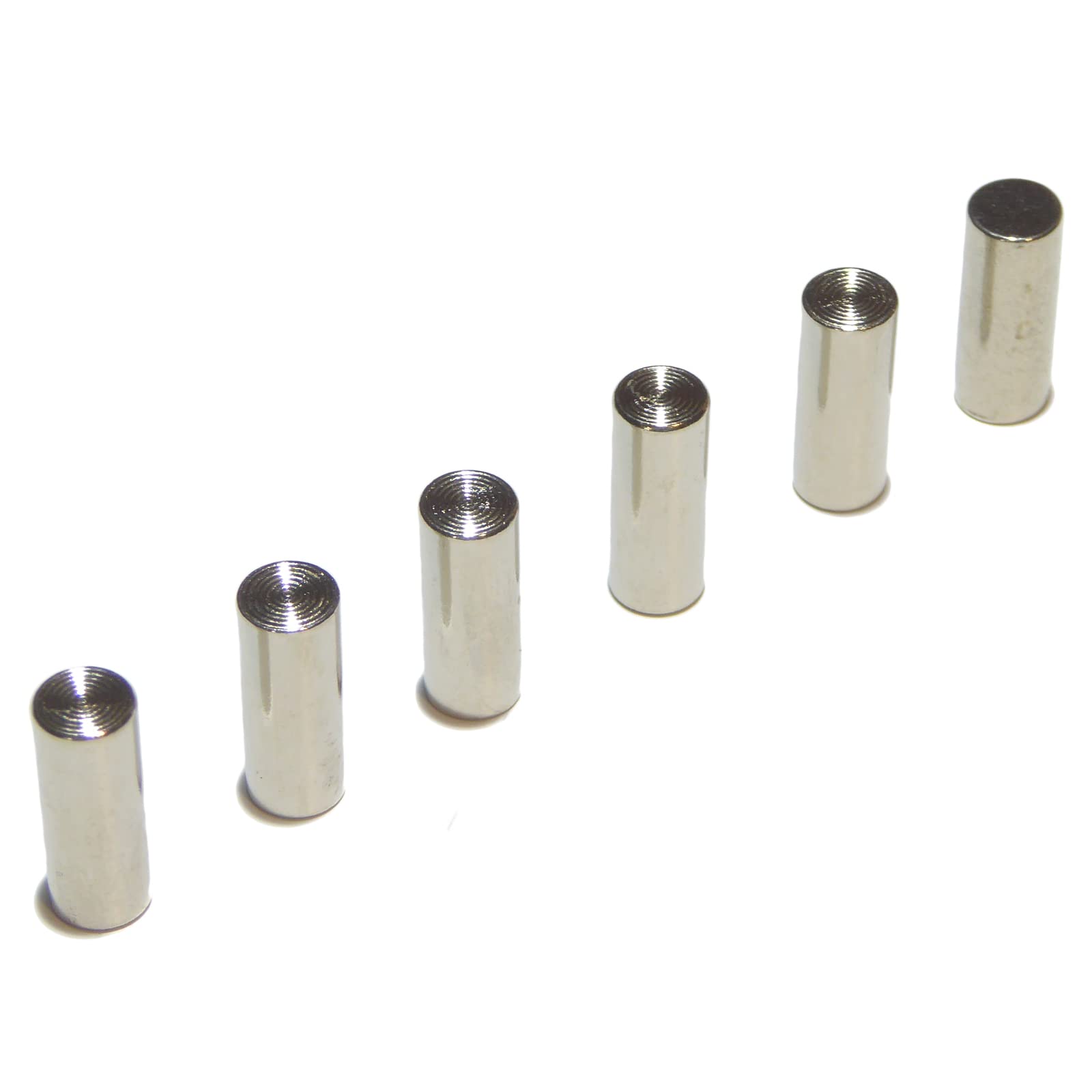 Set of six pole piece slugs for guitar pickup 5mm x 12mm pickup bars Polepiece - Image 3