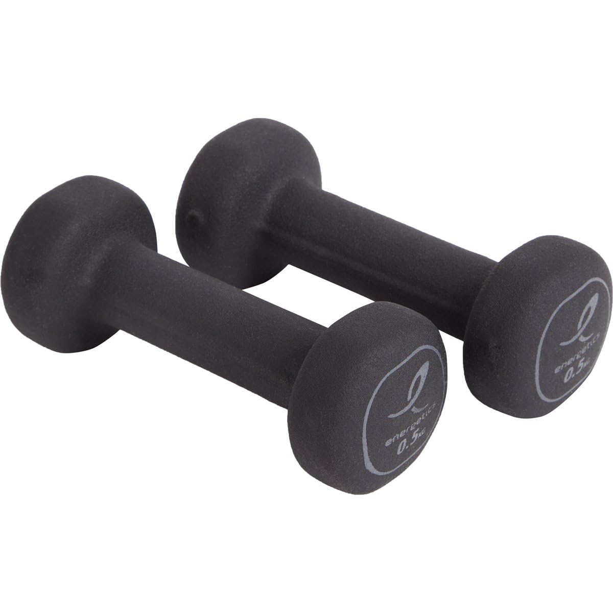 Energetics Dumbbell Neoprene Dumb. Pairs, Black/Grey Dark, 2X0,5
