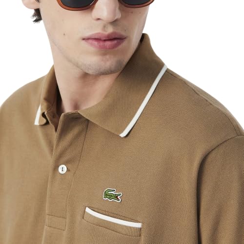 Image of Lacoste Men's Classic Fit Pocket Accent L.12.12 Polo Shirt