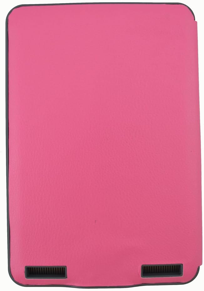 Coodio® Amazon Kindle Touch Lighted Genuine Leather Cover with Built-in-LED Light (Old Version, Do NOT fit New Kindle Touch 2014) (Lady Pink)