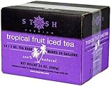 Stash Tea Tropical Fruit Black Tea 1 Ounce Iced Tea Brew Bags (Pack of 24) Black Tea Bags for Brewing Iced Tea, One Bag Makes 3 Quarts of Iced Tea, Drink Sweetened or Plain