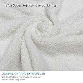 Mermaid Tail Sherpa Blanket, Super Soft Warm Comfy Sherpa-Lined Knit Mermaids with Non-Slip Neck Strap, for Girls Women… 51s ekiom8L. SS280