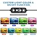 SEAOURA 24/7 Mode Led Aquarium Light for Plants Growth- Sunrise to Moonlight, 7 Colors, Adjustable Timer/Brightness, Full Spectrum Fish Tank Lights for 48 Inch to 54 Inch Tank