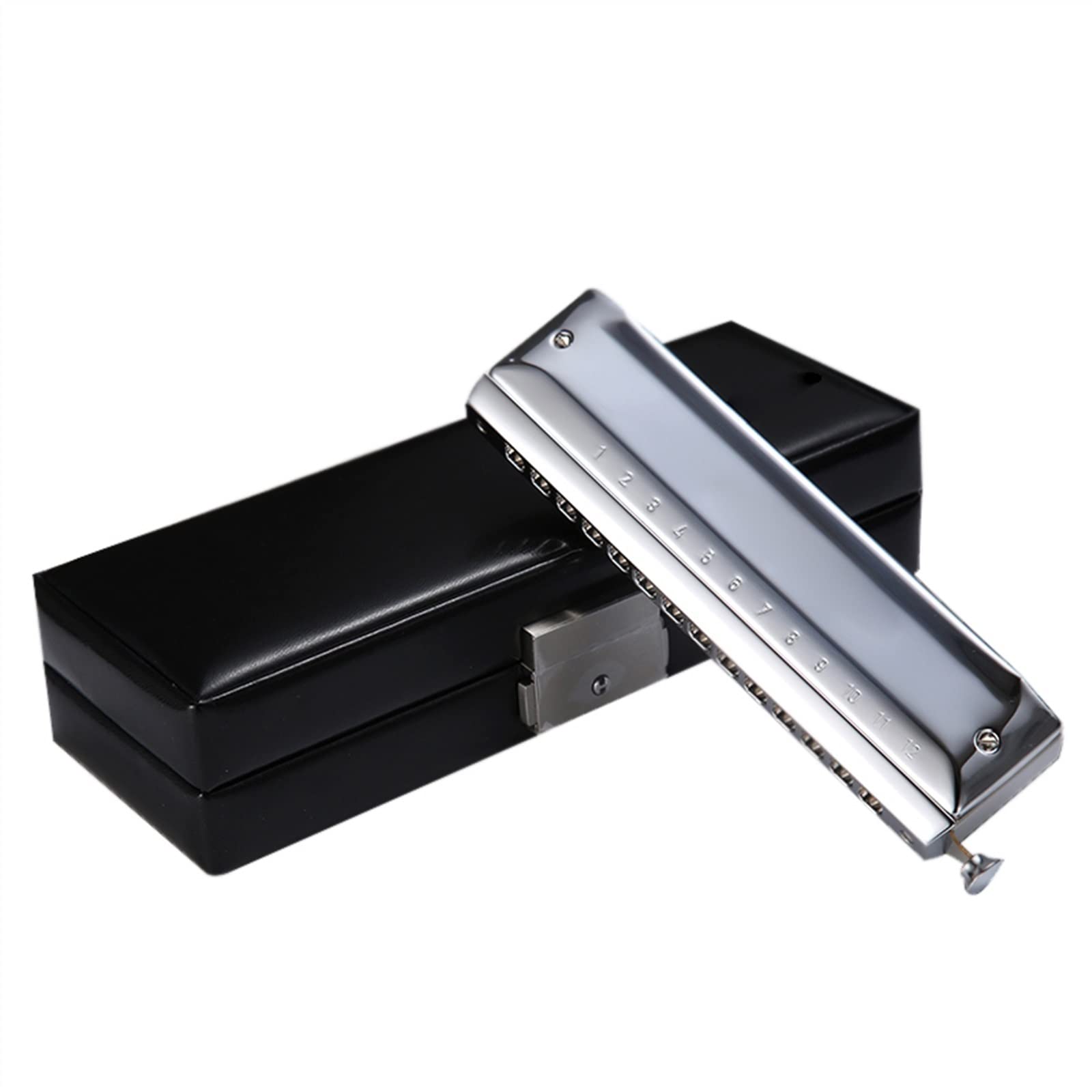 Harmonica Chromatic Performance Series 14 Holes Mouth Organ Aluminium Comb Musical Instruments Harmonica Musical Instrument