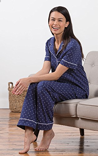 PajamaGram Women’s Pajamas - PJ For Women Set, Short Sleeve, 100% Cotton3