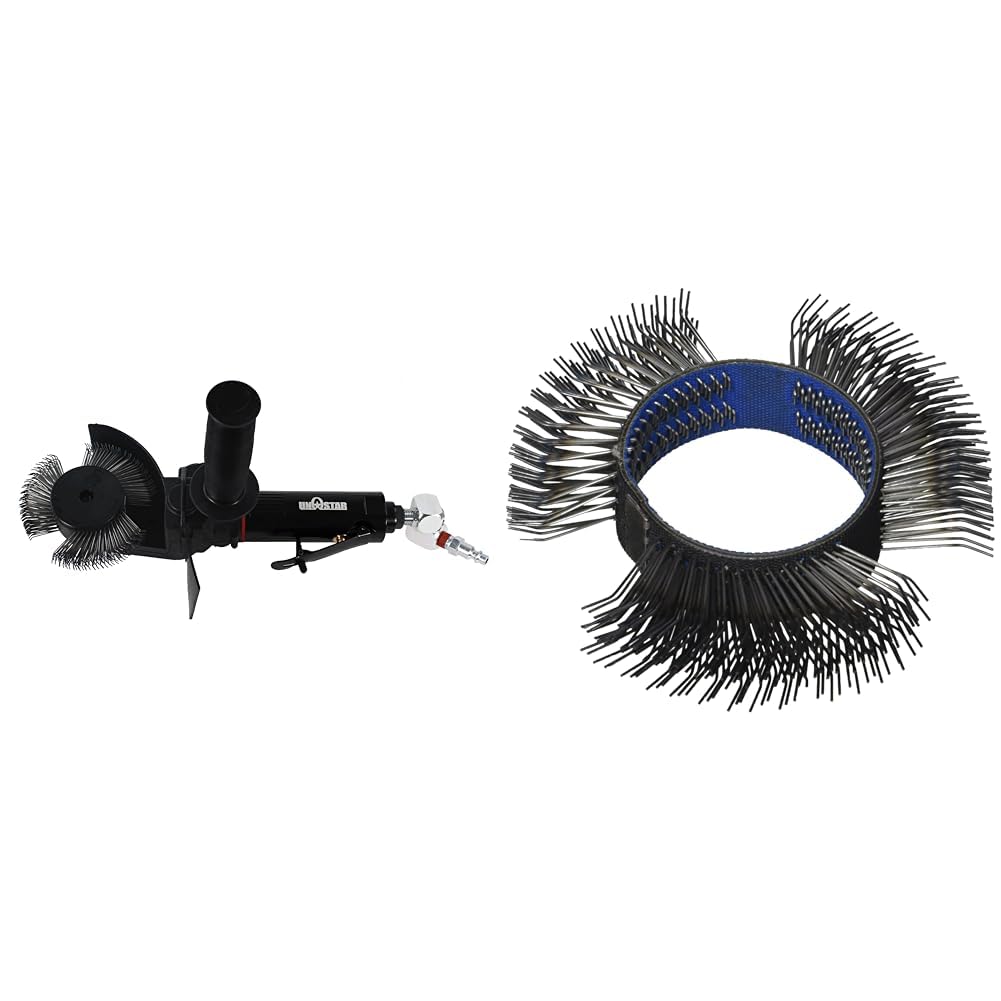 Kit brosseuse pro BRK pour nettoyer les angles morts avec brosse courbée inox