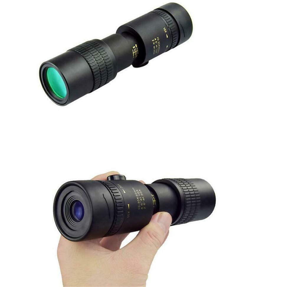 Monoculare impermeabile antiappannamento con supporto per smartphone e treppiede per birdwatching/caccia/campeggio/viaggio/escursionismo (con treppiede e clip), telescopio monoculare con zoom super