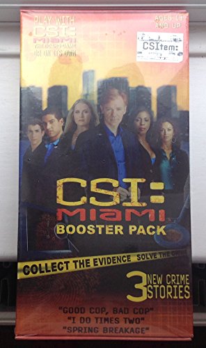 CSI: Miami Booster Pack - 3 New Crime Stories