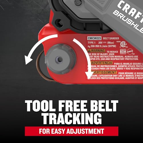 Image of CRAFTSMAN V20* Brushless Rp Belt Sander (CMCW223B)