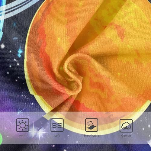 Toddlers Underwear Floral 2t Cotton Girl Panties Cute Pattern Briefs Girls Undies Outer Space Planets3