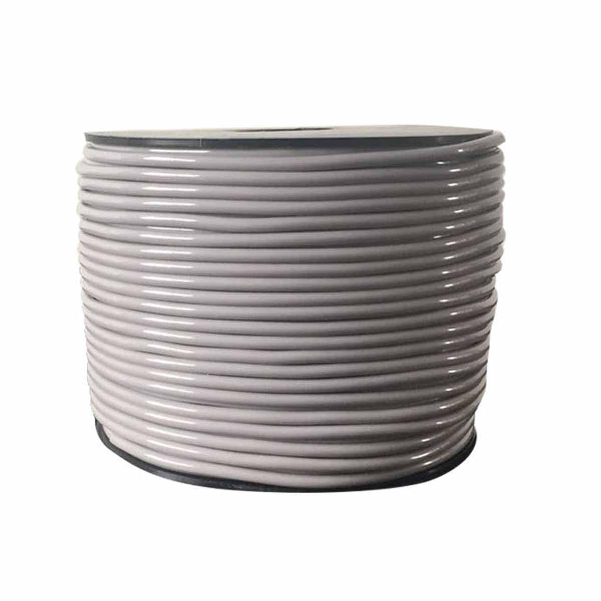 Pxamortel Grey Pvc Welding Round Rod Wire Pvc Plastic Welding Wire Rods 4Mm 100M Multicolor(Grey)