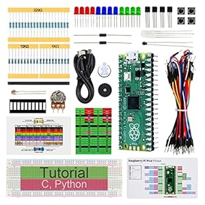FREENOVE Basic Starter Kit for Raspberry Pi Pico (Included) (Compatible with Arduino IDE), 313-Page Detailed Tutorial…