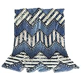 Le cadeau parfait : cette couverture sherpa est un choix de cadeau parfait pour la fête des mères, Thanksgiving, Noël et un anniversaire. La couverture peut également apporter plus de chaleur aux proches et amis dans différents scénarios.