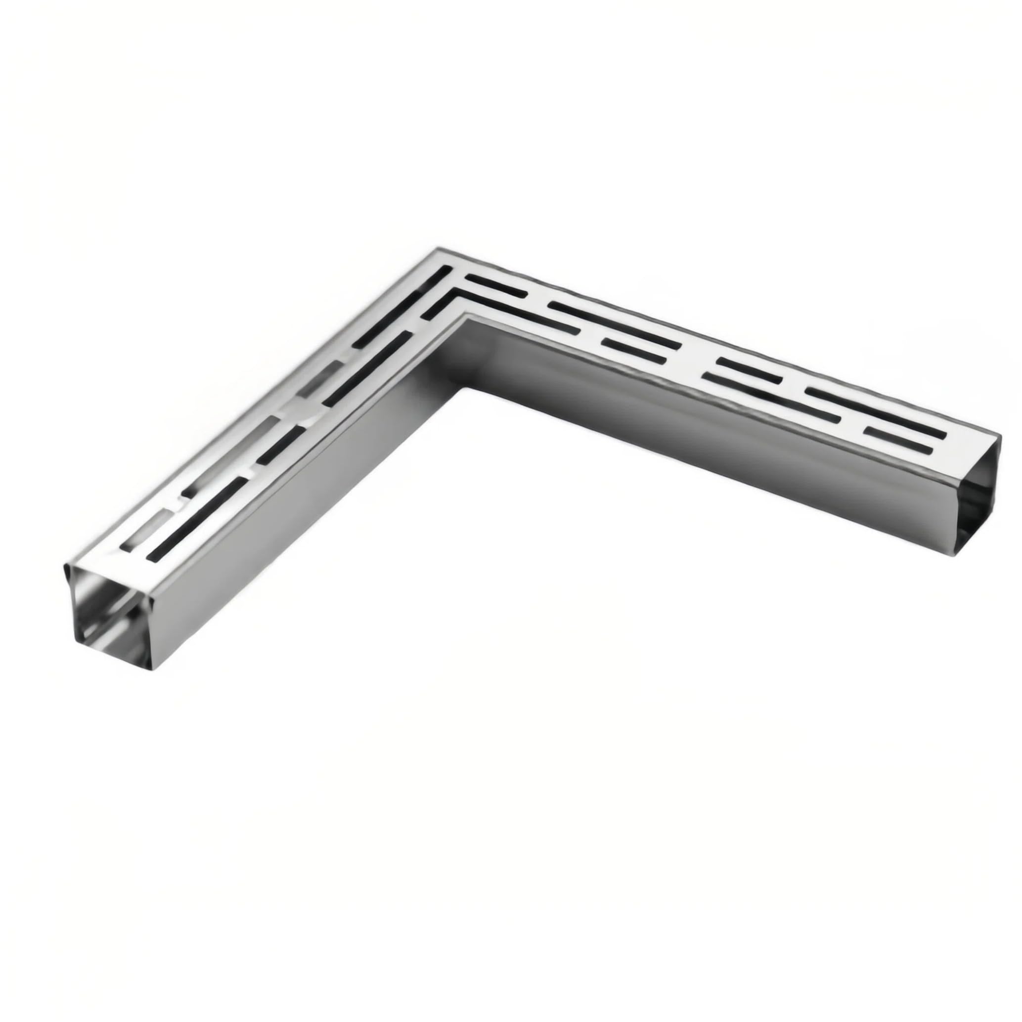 Grilles de caniveau en acier inoxydable 50x50 mm pour drainage de jardin et allée