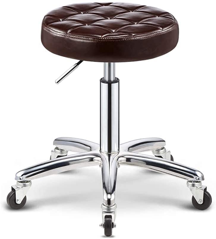 Buy Rolling Stools with Wheels Heavy Duty Barstools Beauty Salon Stool
