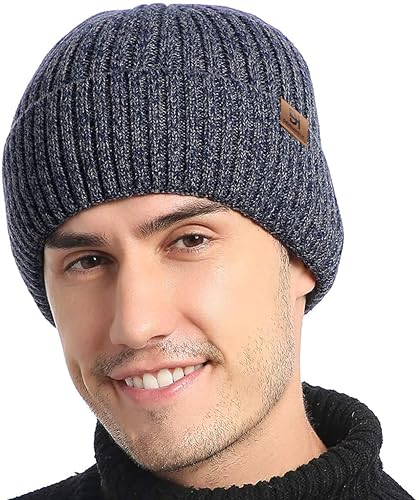 Image of DENIMHOLIC Winter Cap for Men & Women, Beanie Cap for Men Woolen Cap for Men & Women, Beanie Cap for Women