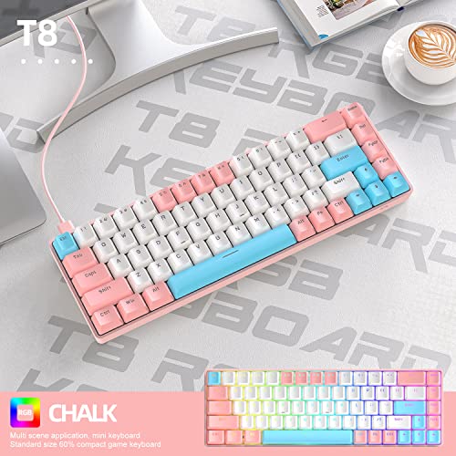 Teclado Mecánico Gamer 60% Dwdzey USB-C RGB miniatura 3