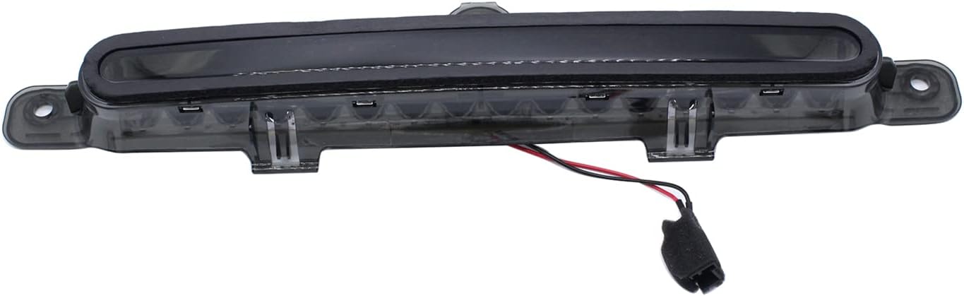 1 PC SHLPDFM Black Housing Smoke LED Rear Third Brake Light Compatible with Ford Mustang 2010-2014