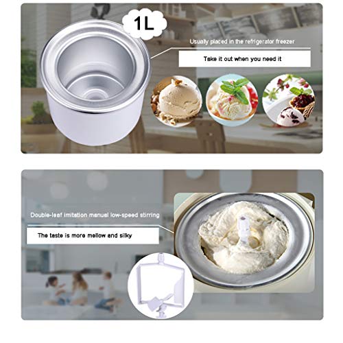 YXWJ 4in1-20W-A Softeismaschine Eismaschine Frozen Yogurt-Milchshake Maschine Flaschenkühler – Bild 8