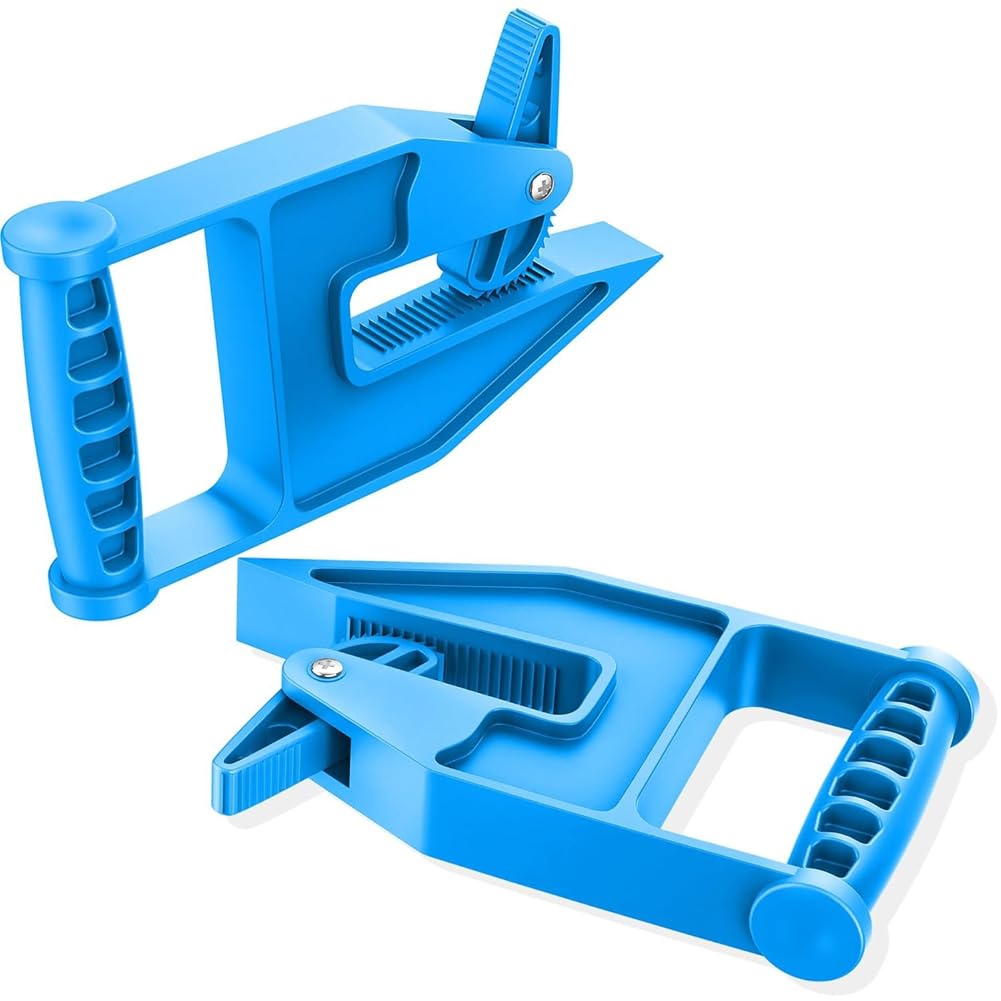 Benssey 2Pcs Mat Mover Tool - Mat Grippers - Heavy Duty Stall Mat Handlers For Horse Mat, Gym Mat, Trailer Mat & Rubber Mats