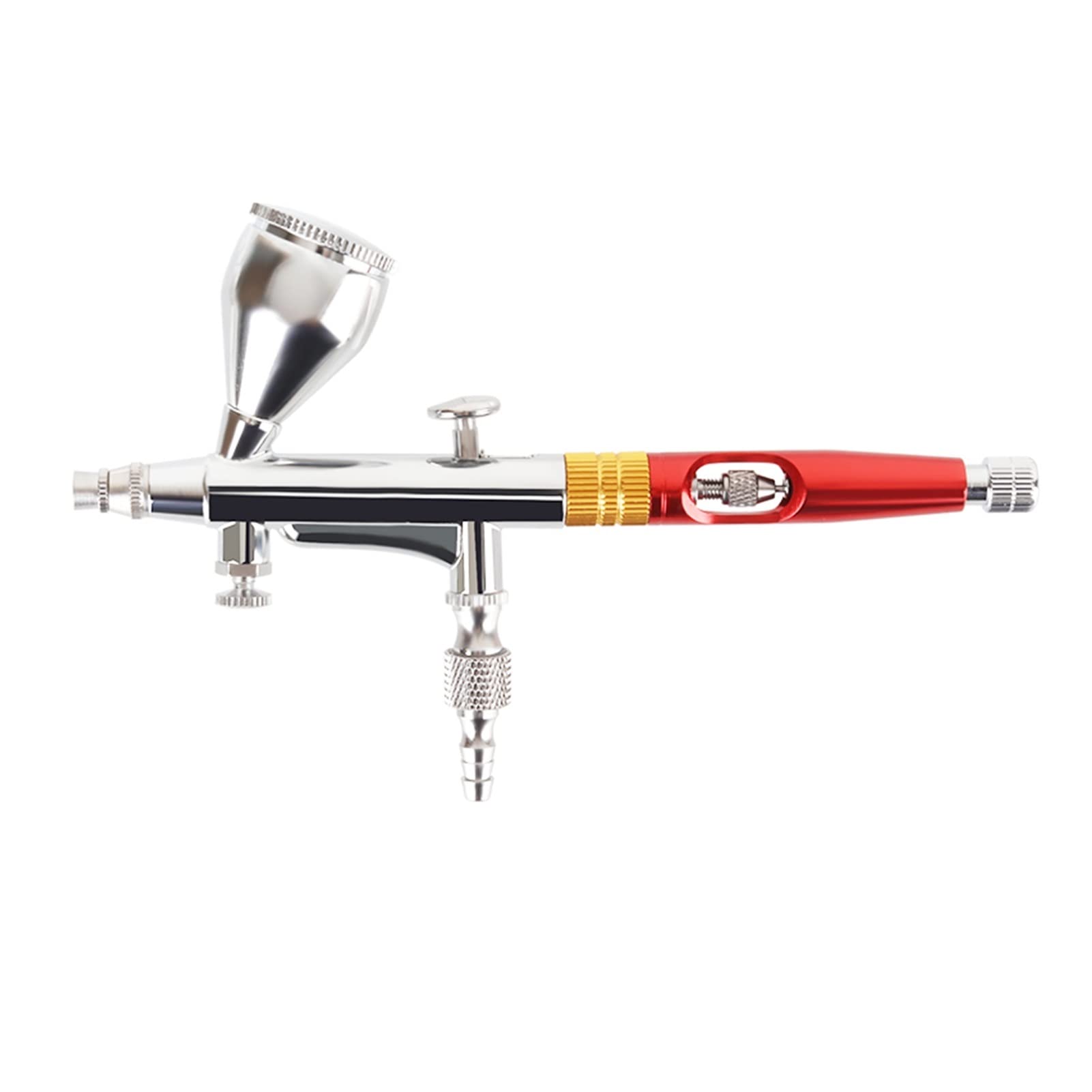 Duży przepływ powietrza Dual Action Airbrush Pen Pistolet natryskowy do modelu artystycznego Farba do ciała Artysta Makijaż Tatuaże na paznokcie Ciasto Narzędzia do samochodu Narzędzie do naprawy sa