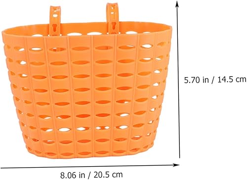 Miniatura 7 de BESPORTBLE Cesta de bicicleta eléctrica delantera para niños y niñas, cesta de bicicleta decorativa para actividades al aire libre