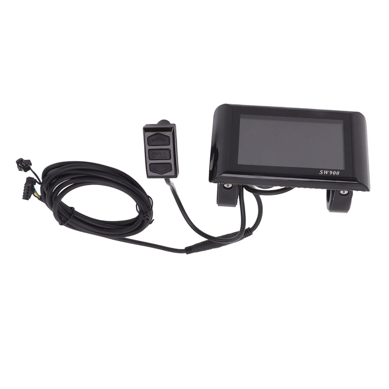 VBESTLIFE Écran LCD SW900 pour Vélo électrique, écran LCD de Données Claires du Panneau de Commande adapté aux Scooters de Vélos électriques