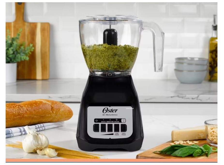 Oster Classic 3-in-1 Kitchen System Blender Food Processor