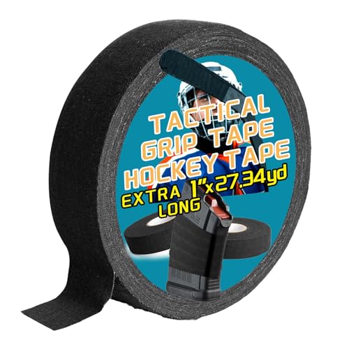 Miaozhun Tactical Tapes, 1 Inch x 27.34 Yards Goon Grip Tapes, Multipurpose Wrap Tape for Guns, Handgun, Rifle, Hockey, Lacrosse, Baseball, Softball Bats, Sport Handle, Gardening Tools