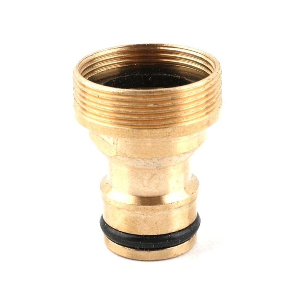 FSALFWUYIHDSF Universal Tap Kitchen Adapters Brass Faucet Tap Connector Mixer Hose Adaptor Basin Fitting Garden Watering Tools-Gold