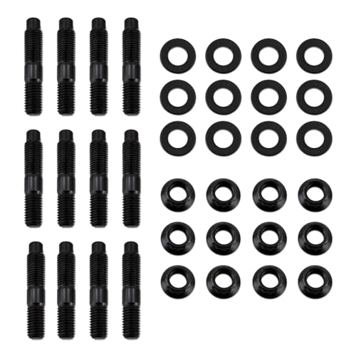 Mishimoto Exhaust Manifold Stud Kit, Compatible with Dodge Ram Cummins 5.9L & 6.7L, 1994-2018