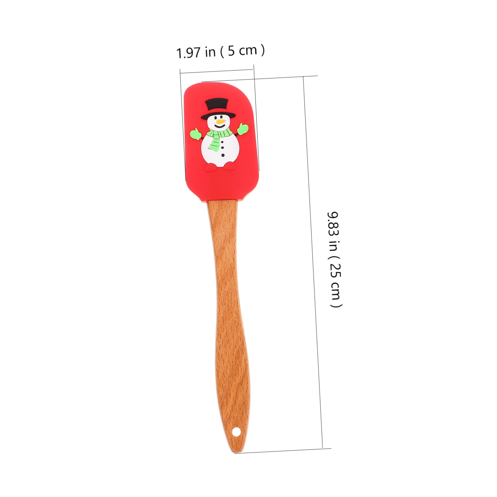 LALAFINA 5pièces Spatules De Cuisine Ergonomiques Pour Pâtisserie Ustensiles De Cuisine Pour Gâteaux Et Crèmes Style Mixte