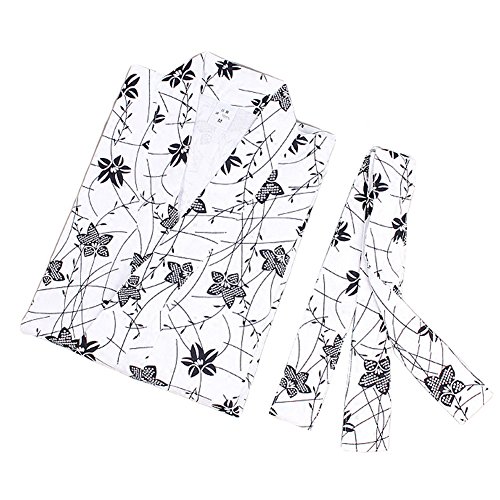 Fancy Pumpkin Bata Larga Japonesa de algodón Femenino Yukata Robe