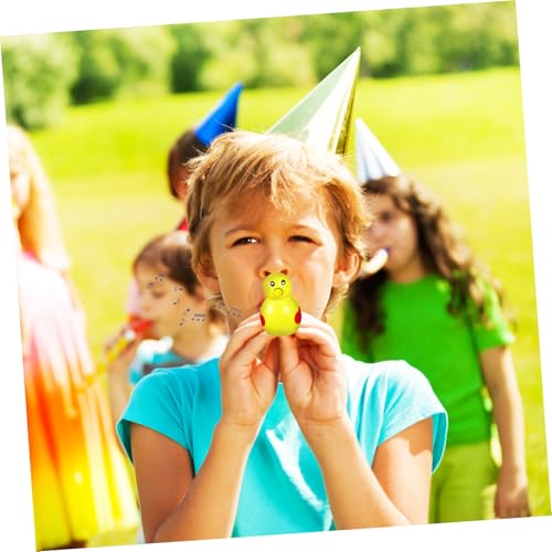 NUOLUX 8個 木製小鳥型笛おもちゃ 用楽器 知育 誕生日パーティー向け 軽量滑らか 設計 音楽興味刺激